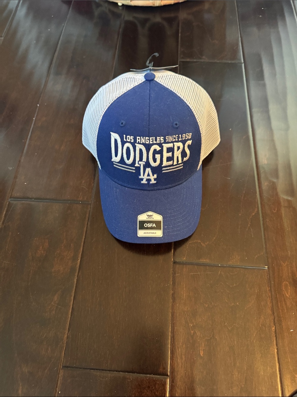 Los Angeles Dodgers snapback Hat - Blue & White